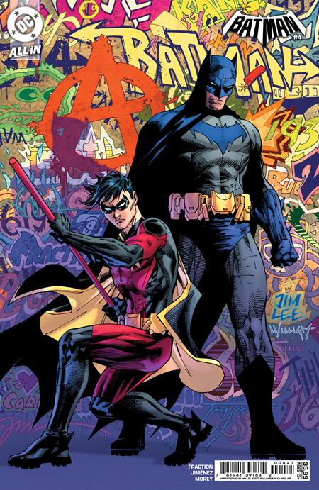 Batman, Vol. 4 4 Comic Jim Lee Variant DC Comics 2025