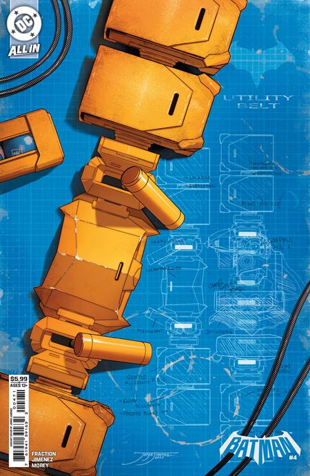 Batman, Vol. 4 4 Comic Jorge Jimenez Bat-gadget Variant DC Comics 2025