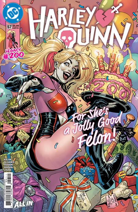 Harley Quinn, Vol. 4 57 Comic Yanick Paquette DC Comics 2025