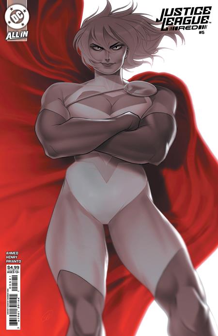 Justice League Red 5 Comic Sweeney Boo Variant DC Comics 2025