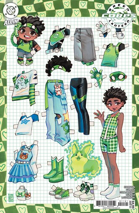 Green Lantern Corps, Vol. 3 11 Comic Rian Gonzales Variant DC Comics 2025