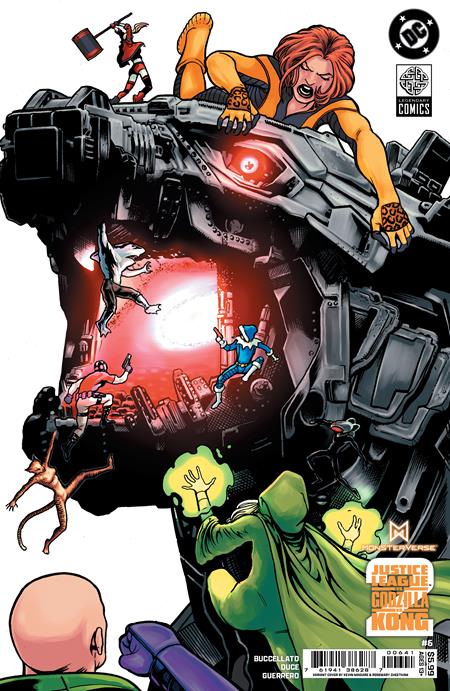 Justice League vs. Godzilla vs. Kong 2 6 Comic Kevin Maguire Variant DC Comics 2025