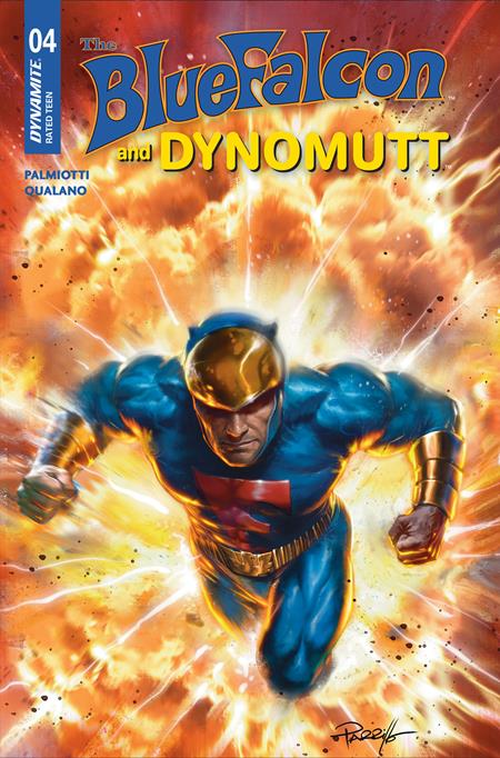 The Blue Falcon & Dynomutt 4 Comic Lucio Parrillo Dynamite Entertainment 2025