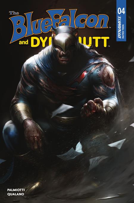 The Blue Falcon & Dynomutt 4 Comic Francesco Mattina Variant Dynamite Entertainment 2025
