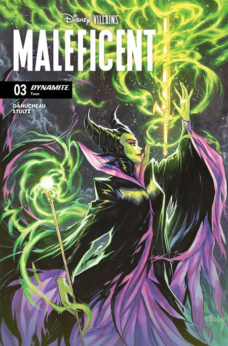Disney Villains: Maleficent, Vol. 2 3 Comic Ellery Variant Dynamite Entertainment 2025