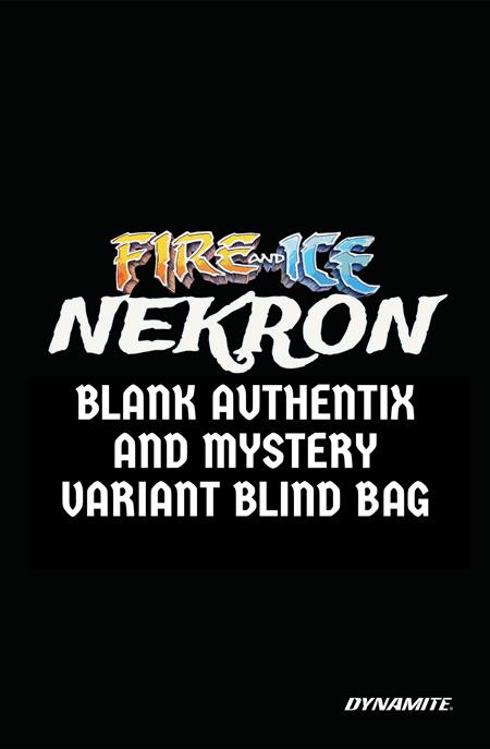 Fire And Ice: Nekron 1 Comic Blind Bag Variant Dynamite Entertainment 2026