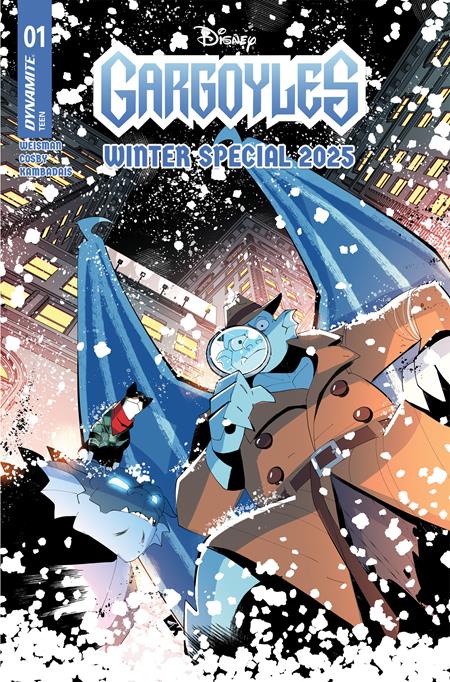 Gargoyles Winter Special 2025 1 Comic George Kambadais Variant Dynamite Entertainment 2025