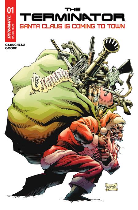 Terminator: Santa Claus Is Coming To Town 1 Comic Will Robson Dynamite Entertainment 2025