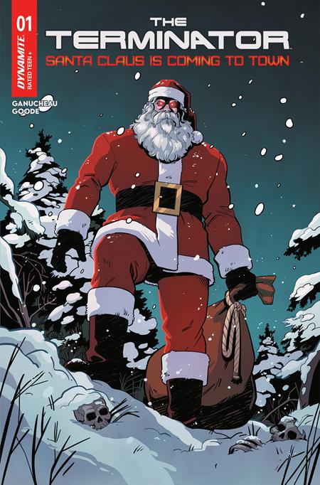 Terminator: Santa Claus Is Coming To Town 1 Comic Kendall Goode Variant Dynamite Entertainment 2025