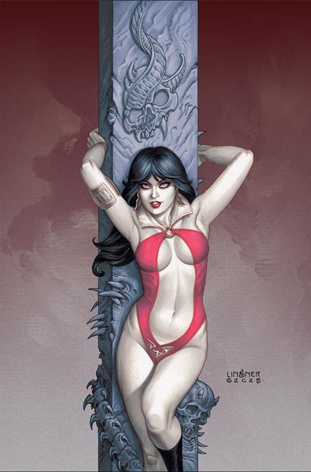 VAMPIRELLA #10 CVR I INC 1:15 JOSEPH MICHAEL LINSNER VIRGIN VAR DYNAMITE Entertainment Christopher Priest Davis Goetten Joseph Michael Linsner PREORDER