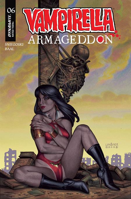 Vampirella: Armageddon 6 Comic Joseph Michael Linsner Variant Dynamite Entertainment 2025