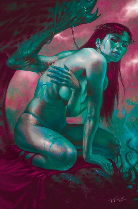 Vampirella, Vol. 8 7 Comic 1:10 Lucio Parrillo Incentive Ultraviolet Virgin Dynamite Entertainment 2025