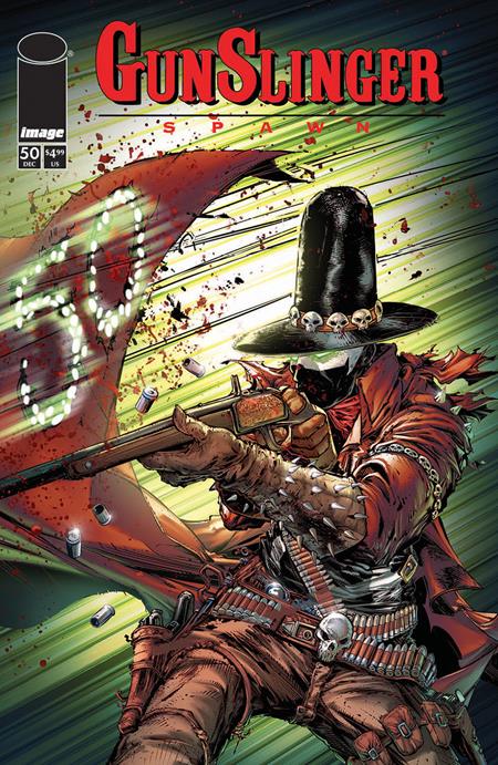 GUNSLINGER SPAWN #50 CVR A TODD MCFARLANE Image Comics Todd McFarlane Stephen Segovia, Carlo Barberi Todd McFarlane PREORDER