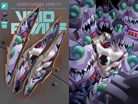 Void Rivals 25 Comic Eric Canete Die Cut Variant Image Comics 2025