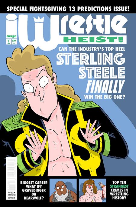 Wrestle Heist 1 Comic Kyle Starks Image Comics 2025