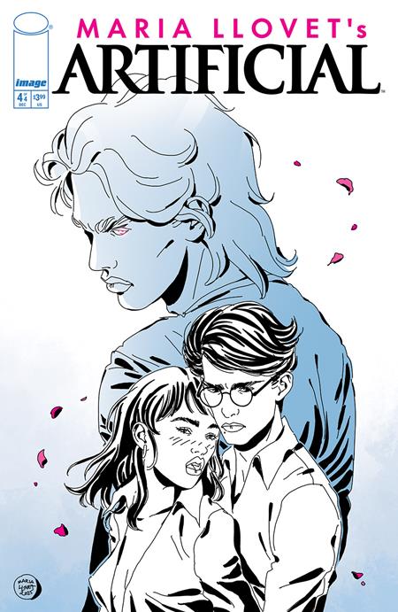 Artificial 4 Comic Maria Llovet Incentive B&W Variant (1:10) Image Comics 2025