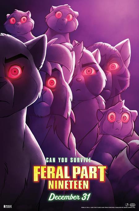 Feral 19 Comic Tony Fleecs & Trish Forstner Homage Variant Image Comics 2025