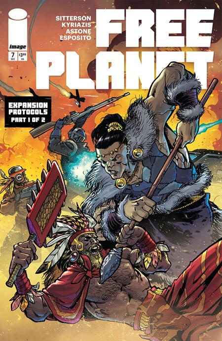 Free Planet 7 Comic Ilias Kyriazis Variant Image Comics 2025