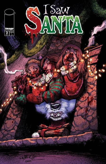 I Saw Santa: A Spawn Universe Christmas Story 2 Comic Jonathan Wayshak Variant Image Comics 2025