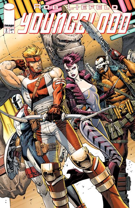 Youngblood, Vol. 7 2 Comic Dustin Weaver Variant Image Comics 2025