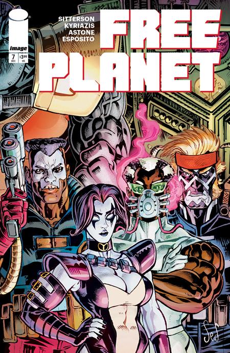 Free Planet 7 Comic Jed Dougherty Youngblood Team-Up Variant Image Comics 2025