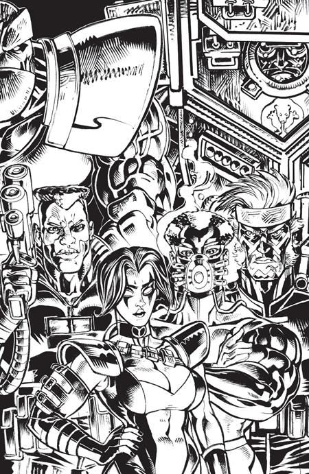 Free Planet 7 Comic Jed Dougherty Youngblood Team-Up B&W Variant Image Comics 2025