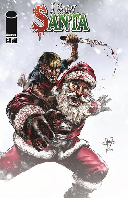 I Saw Santa: A Spawn Universe Christmas Story 2 Comic Daniel Henriques Variant Image Comics 2025