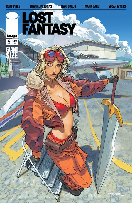 Lost Fantasy 6 Comic Amiclar Pinna Variant Image Comics 2025