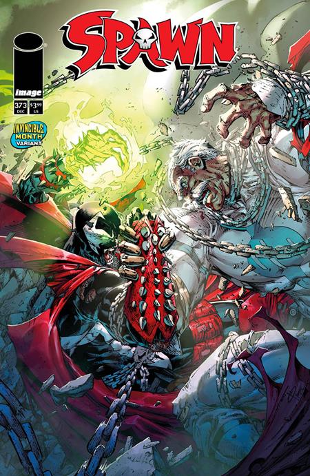 Spawn 373 Comic Brett Booth Invincible Team-Up Variant Image Comics 2026
