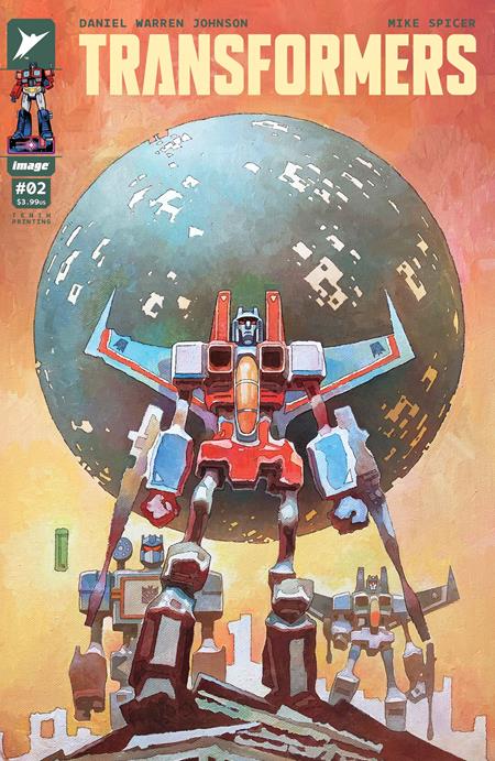 Transformers (Image) 2 Comic 10th Printing Toni Fejzula Variant Image Comics 2026