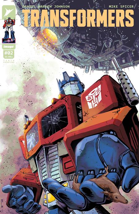 Transformers (Image) 2 Comic 10th Printing Fernando Blanco Variant Image Comics 2026