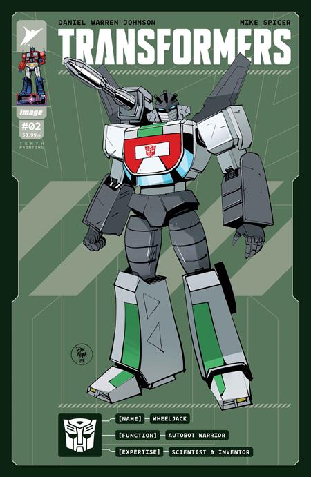 Transformers (Image) 2 Comic 10th Printing Dan Mora Variant Image Comics 2026