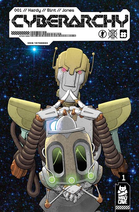 Cyberarchy 1 Comic Andy Clarke Variant Mad Cave 2025