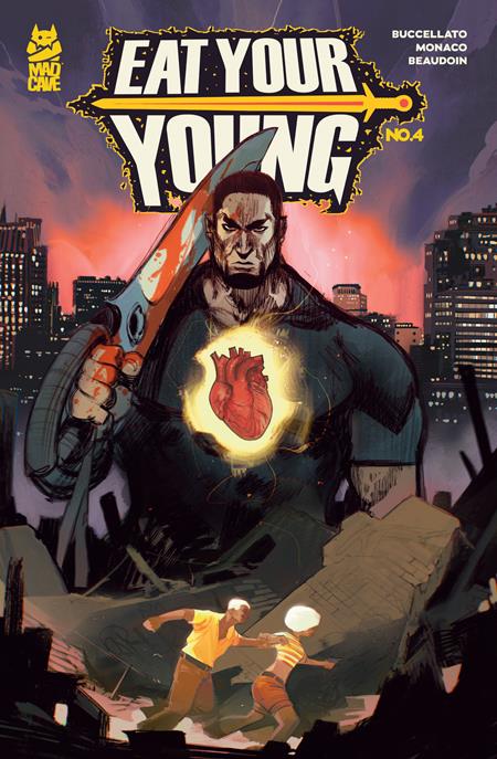 Eat Your Young 4 Comic Mattia Monaco Mad Cave 2025