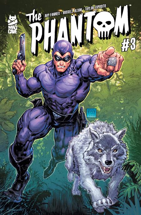 The Phantom (Mad Cave) 3 Comic Freddie Williams II Mad Cave 2025