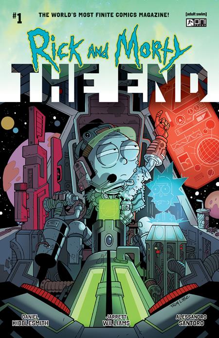 Rick And Morty: The End 1 Comic Troy Little Variant Oni Press 2025