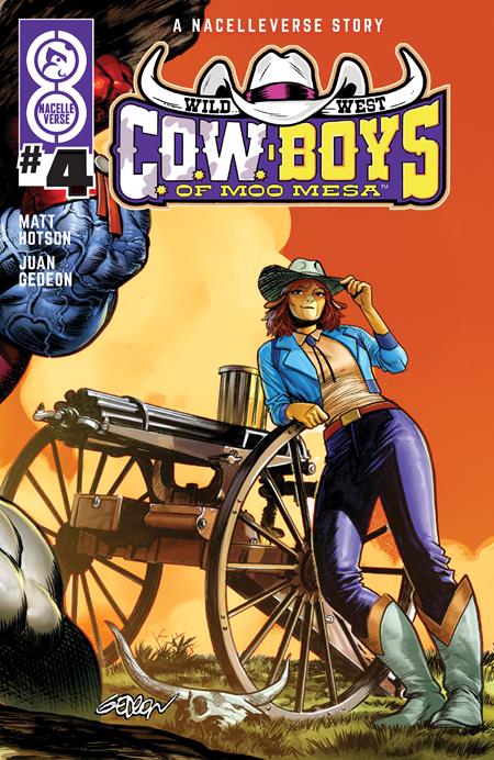 Wild West COW-Boys of Moo Mesa 4 Comic Juan Gedeon Oni Press 2026