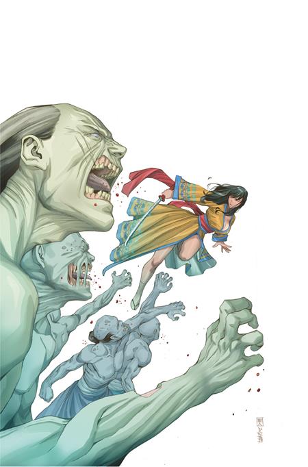 DEAD SAMURAI #5 CVR D INC 1:15 WILL SANTOS VIRGIN VAR (MR) Wake Entertainment John Dolmayan Ryan Benjamin, Pippa Bowland Will Santos PREORDER