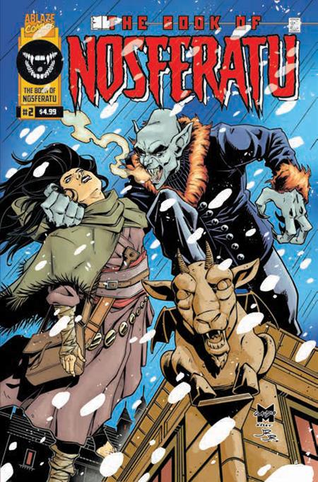 BOOK OF NOSFERATU #2 (OF 4) CVR C MATT GAUDIO JOHN ROMITA JR HOMAGE VAR (MR) ABLAZE Michael Moreci Todor Hristov Matt Gaudio PREORDER