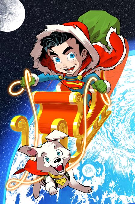 SUPERMAN #45 CVR F DAN MORA HOLIDAY CARD STOCK VAR DC Comics Joshua Williamson Xermanico Dan Mora PREORDER