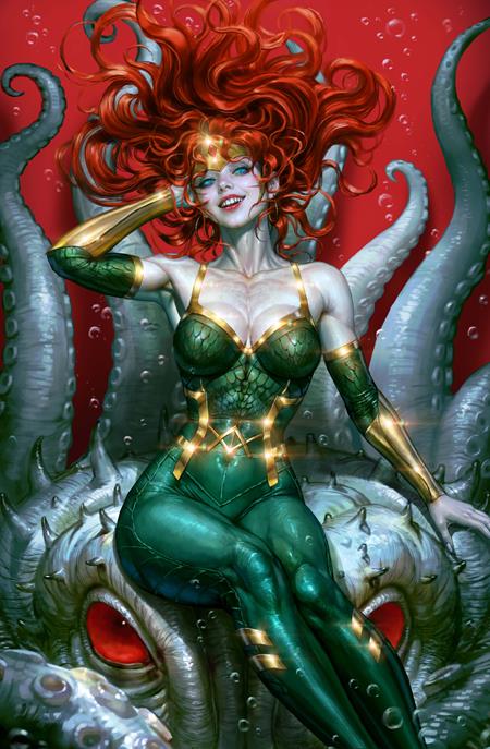 EMPEROR AQUAMAN #24 CVR C KYUYONG EOM CARD STOCK VAR DC Comics Jeremy Adams Paolo Villanelli Kyuyong Eom PREORDER
