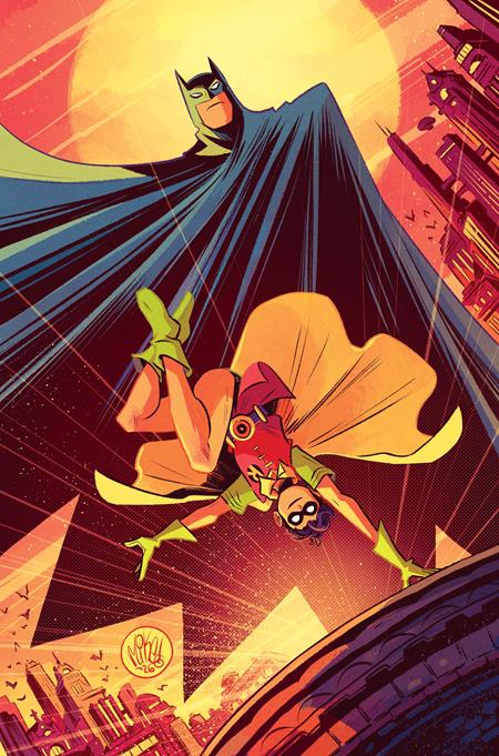 BATMAN & ROBIN YEAR ONE DYNAMIC DUOS #5 (OF 12) CVR D MIKE MAIHACK CARD STOCK VAR DC Comics Mark Waid - Chris Samnee Chris Samnee Mike Maihack PREORDER