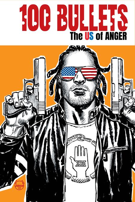 100 BULLETS THE US OF ANGER #6 (OF 8) CVR A DAVE JOHNSON (MR) DC Comics Brian Azzarello Eduardo Risso Dave Johnson PREORDER