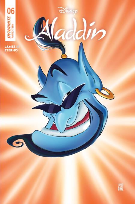 ALADDIN #6 CVR D CARTOON HEAD VAR DYNAMITE Entertainment James III Agnese Eterno Cartoon Head PREORDER