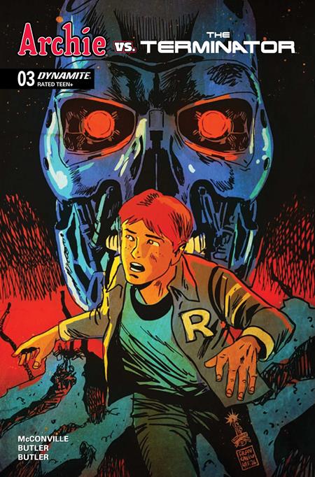 ARCHIE VS THE TERMINATOR #3 CVR A FRANCESCO FRANCAVILLA DYNAMITE Entertainment Rory McConville Bill Galvan Francesco Francavilla PREORDER