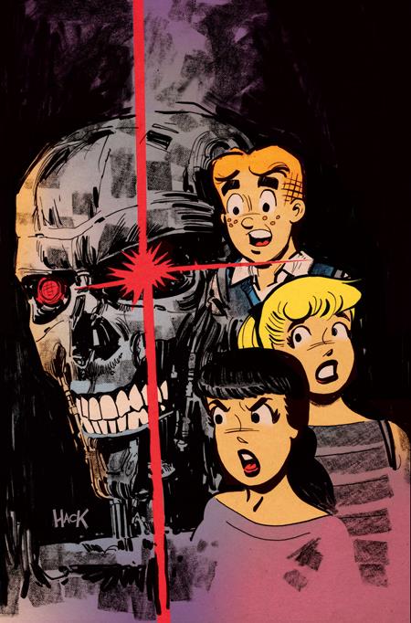 ARCHIE VS THE TERMINATOR #3 CVR F ROBERT HACK LTD VIRGIN VAR DYNAMITE Entertainment Rory McConville Bill Galvan Robert Hack PREORDER