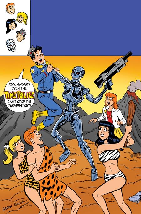ARCHIE VS THE TERMINATOR #3 CVR I INC 1:15 BILL GALVAN VIRGIN VAR DYNAMITE Entertainment Rory McConville Bill Galvan Bill Galvan PREORDER