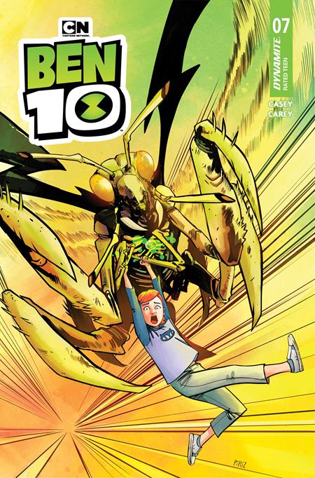 BEN 10 #7 CVR D SEBASTIAN PIRIZ VAR DYNAMITE Entertainment Joe Casey Robert Carey Sebastian Piriz PREORDER