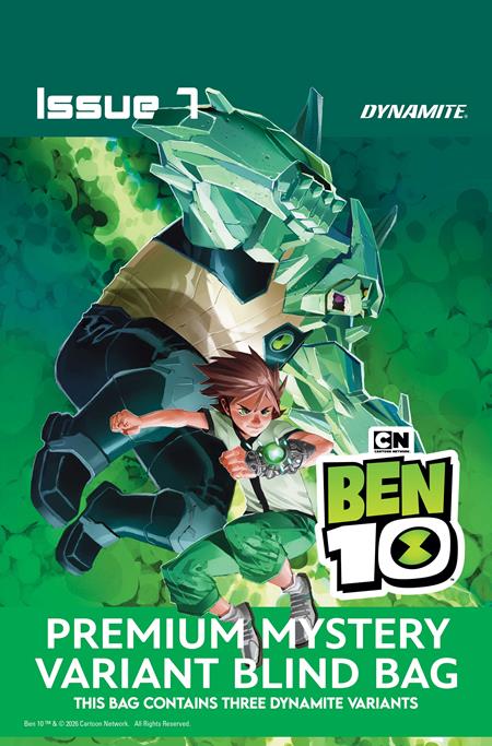 BEN 10 #7 CVR I PREMIUM MYSTERY BLIND BAG VAR DYNAMITE Entertainment Joe Casey Robert Carey Blind Bag PREORDER