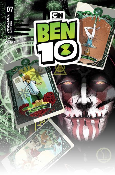 BEN 10 #7 CVR N INC 1:50 DUNCAN ROULEAU SIGNED BY DUNCAN ROULEAU VAR DYNAMITE Entertainment Joe Casey Robert Carey Duncan Rouleau PREORDER